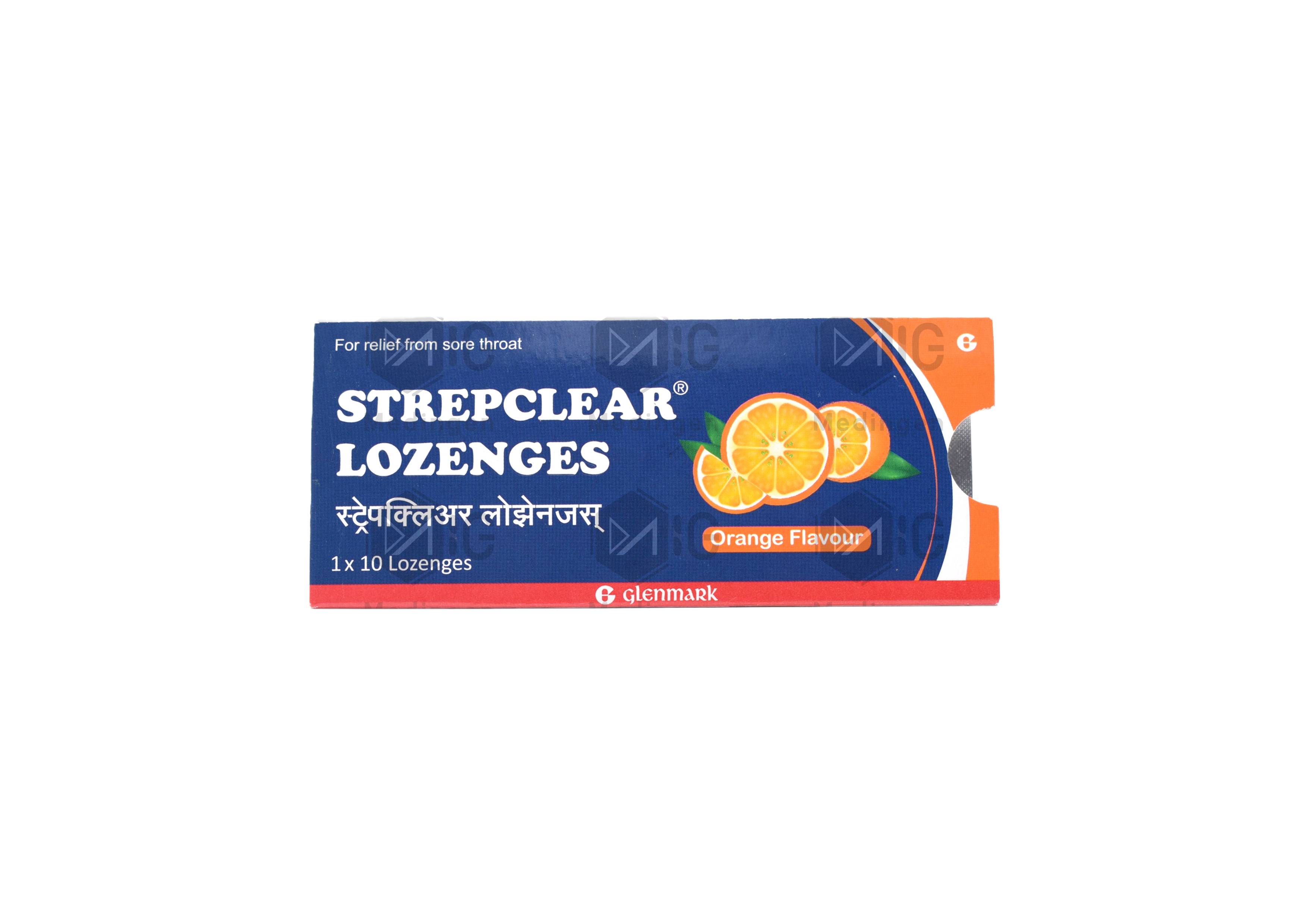  STREPCLEAR LOZENGES